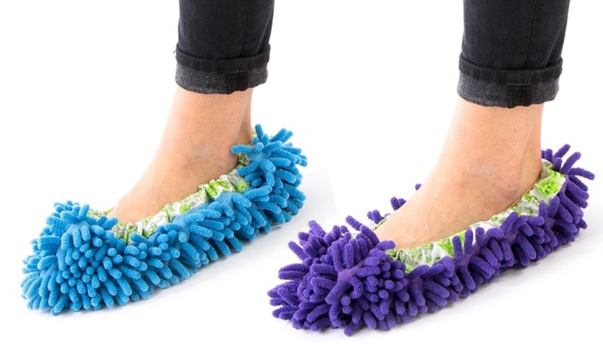 Image 8: Microfibre Mop Slippers