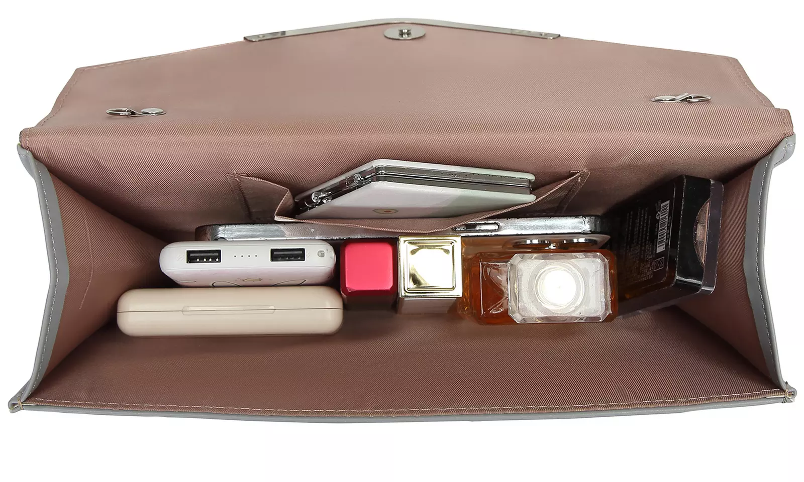 Lace-Detail Evening Clutch