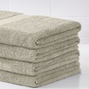 Image 4: 100% Cotton Oversized Terry Loop Basketweave Design Towels (4-Pack)