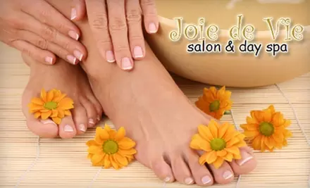 $19 for a Mani-Pedi at Joie de Vie Salon & Day Spa ($42 Value) - Primary Image