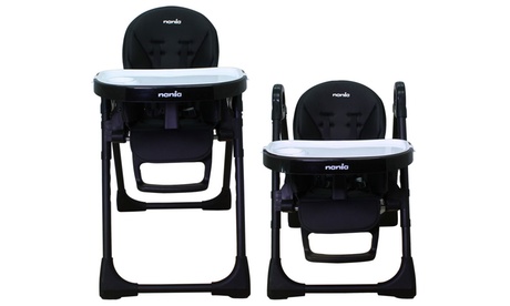 Chaise haute Carla inclinable et réglable en hauteur pour bébé de 6 à 36 mois Nania