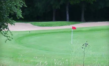 18 Holes of Golf for Two or Four with Cart Rental and Range Balls at Cross Timbers Golf Course in Azle (Up to 64% Off) - Primary Image