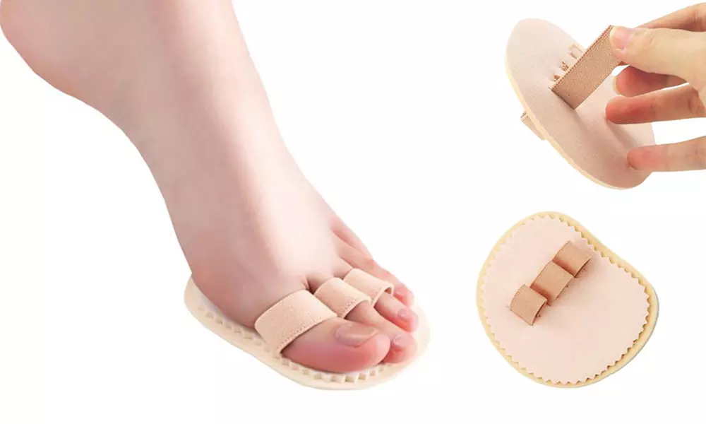 1, 2, 3 ou 4 correcteurs d'orteil Hallux Valgus - Primary Image