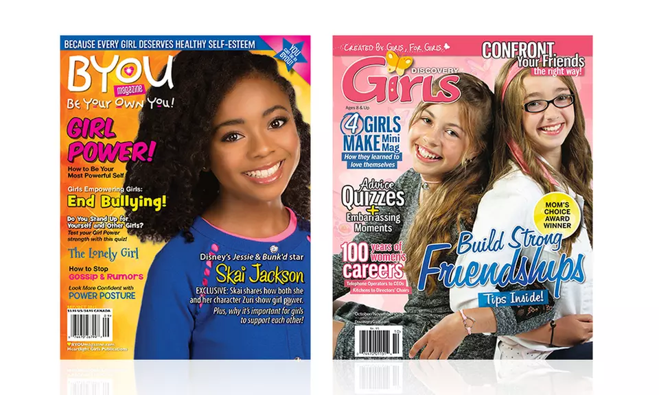 1-Year Subscription to BYOU or Discovery Girls Magazine (6 Issues) - Primary Image