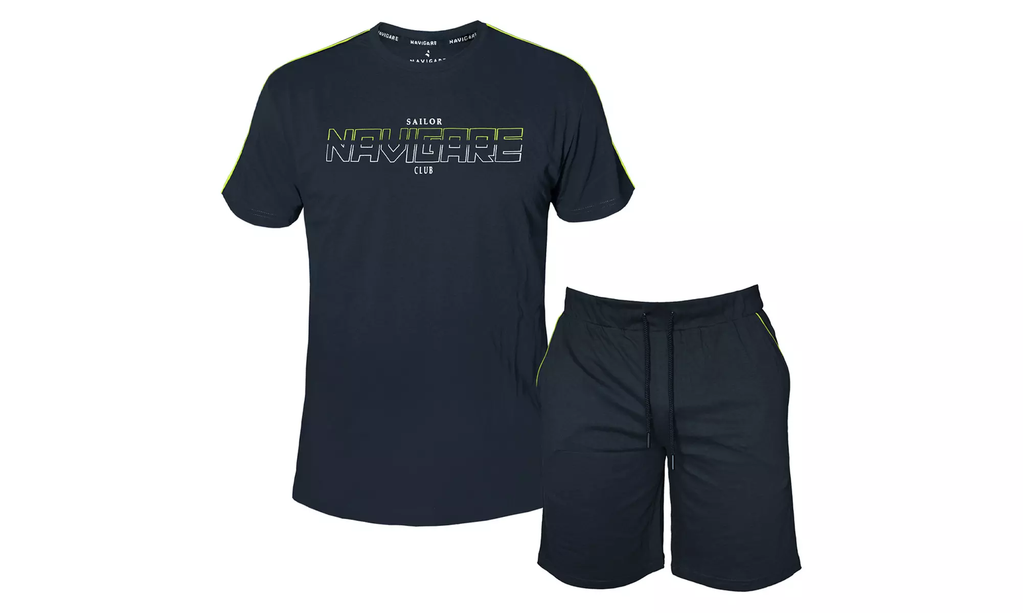 Completo homewear da uomo a maniche corte Navigare