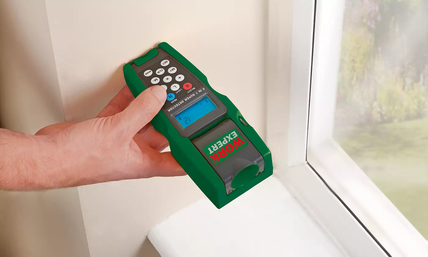 Télémètre et détecteur 5 en 1 de la marque Work Expert - Primary Image
