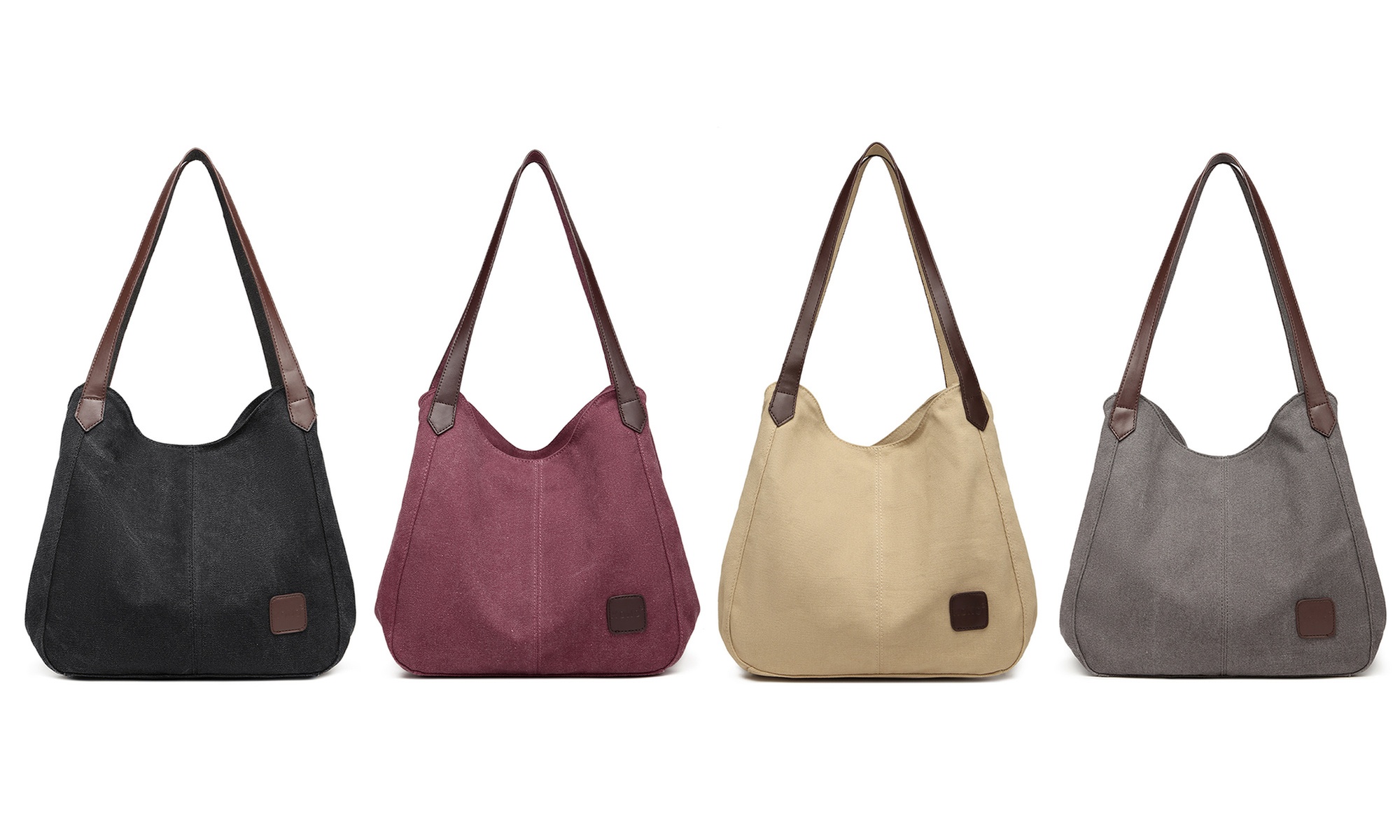 KONO Multipurpose Canvas Shoulder Tote Bag Shopping Bag