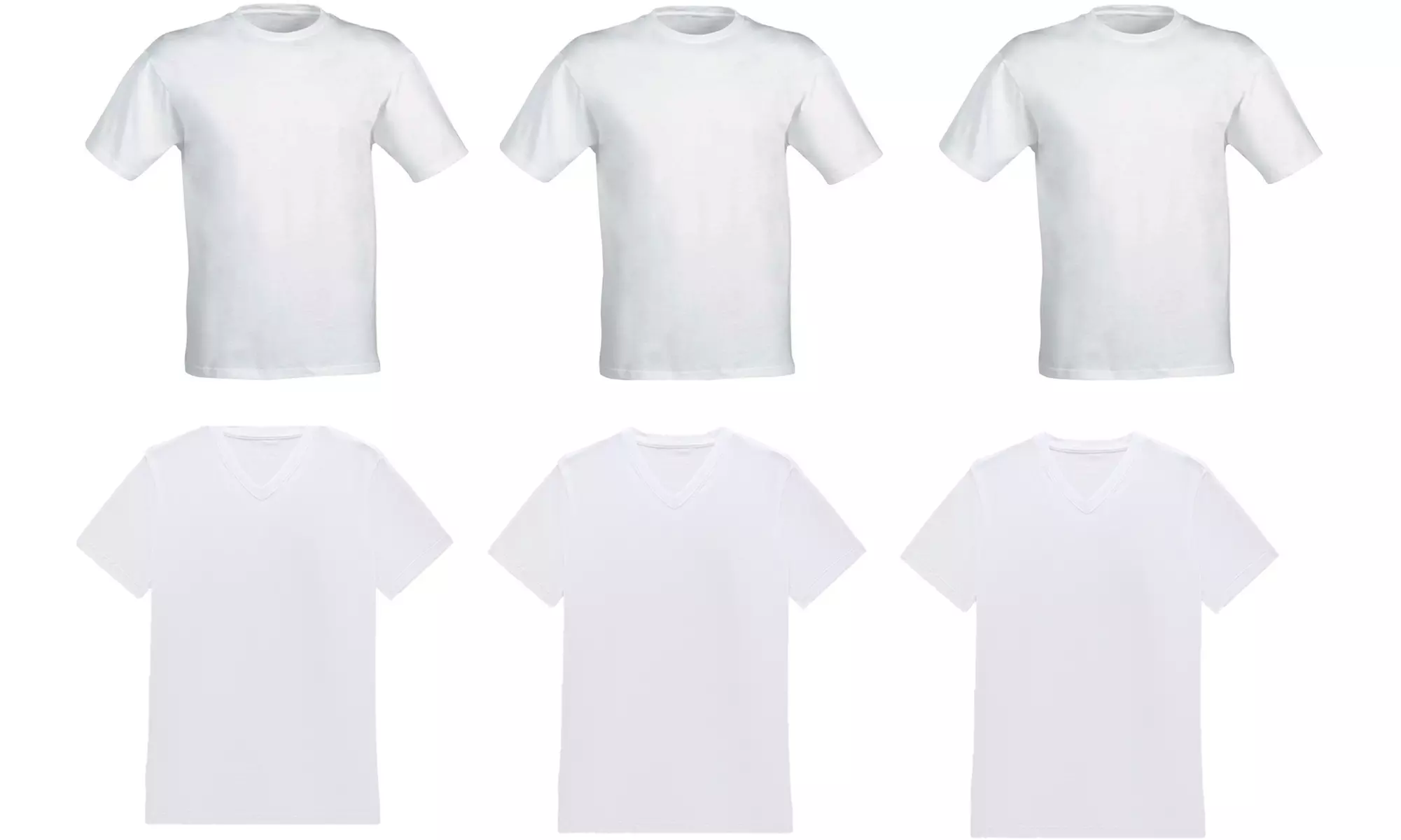 Set van 3 of 6 T-shirts van het merk Giefetti ontworpen voor mannen