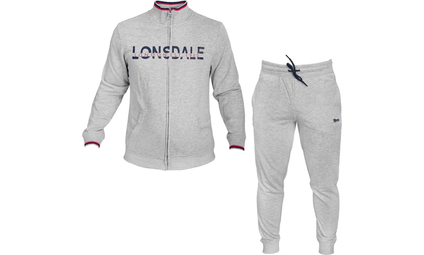 Image 3: Tuta Lonsdale da uomo in cotone leggero