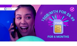 6-Month SIM Plan: 15GB per Month