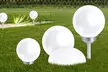 1, 2 ou 4 boules ou demi-boules 8 LED solaires blanches - Second Medium