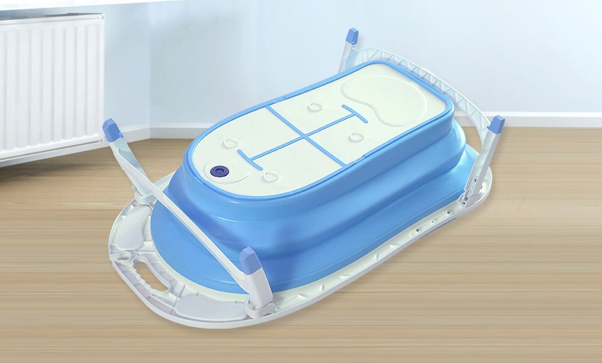 Image 4: Collapsible Baby Bathtub
