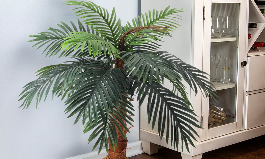 Image 7: Artificial Palm Tree in a Pot 100cm