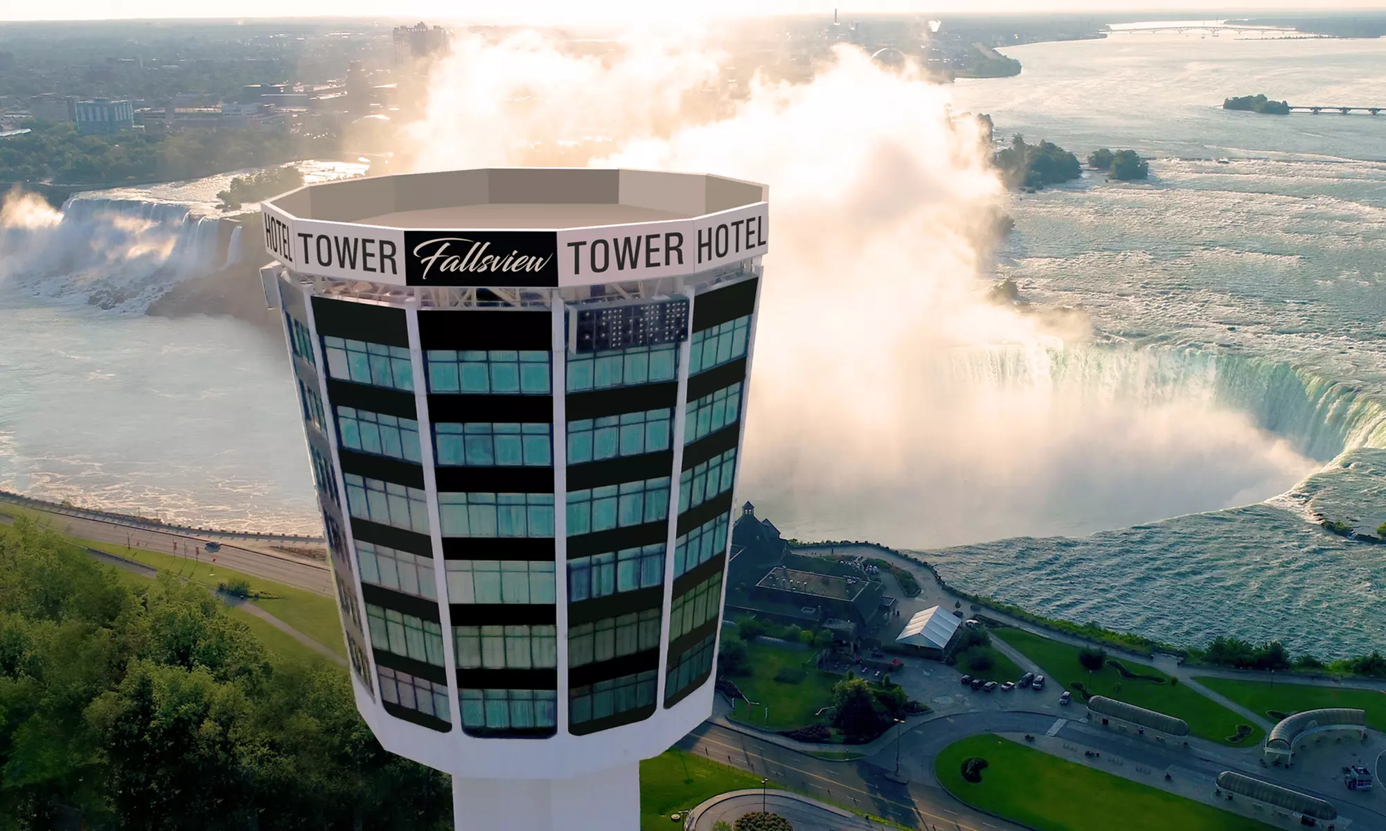 Stay with Couples Package at The Tower Hotel in Niagara Falls, ON - Primary Image