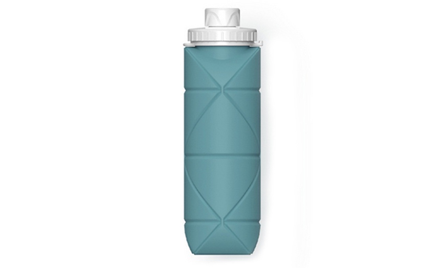 Image 3: Silicone Foldable Water Bottle