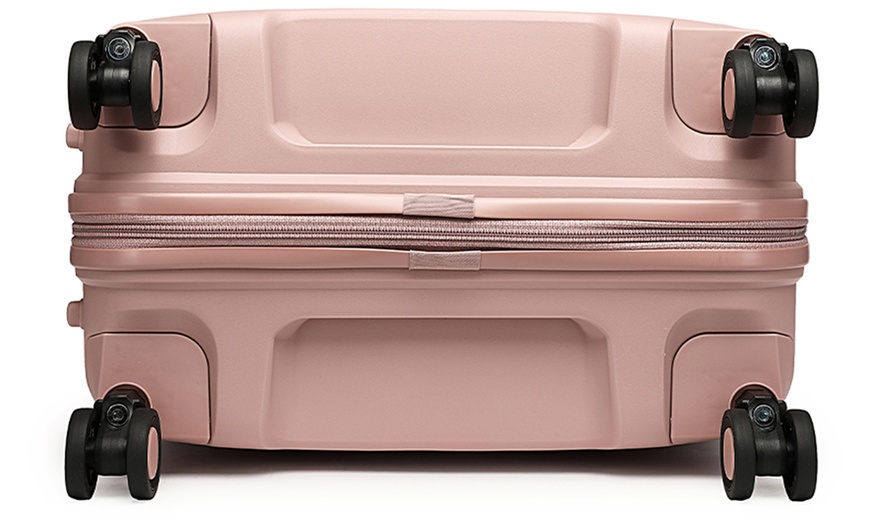 Image 27: Premium - Grade PP Hard - Shell Luggage