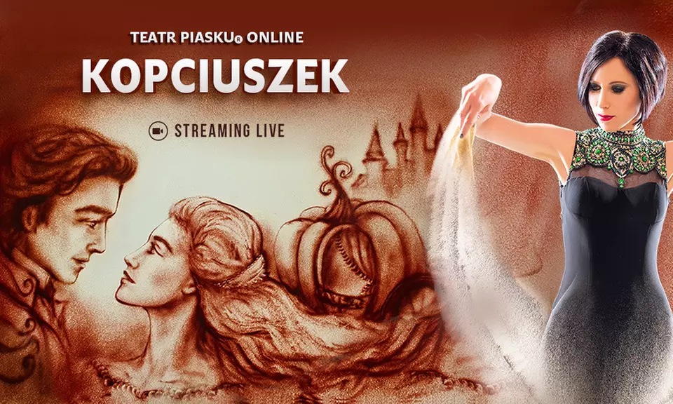 Teatr Piasku Online: spektakl „Kopciuszek” za 27 zł - Primary Image