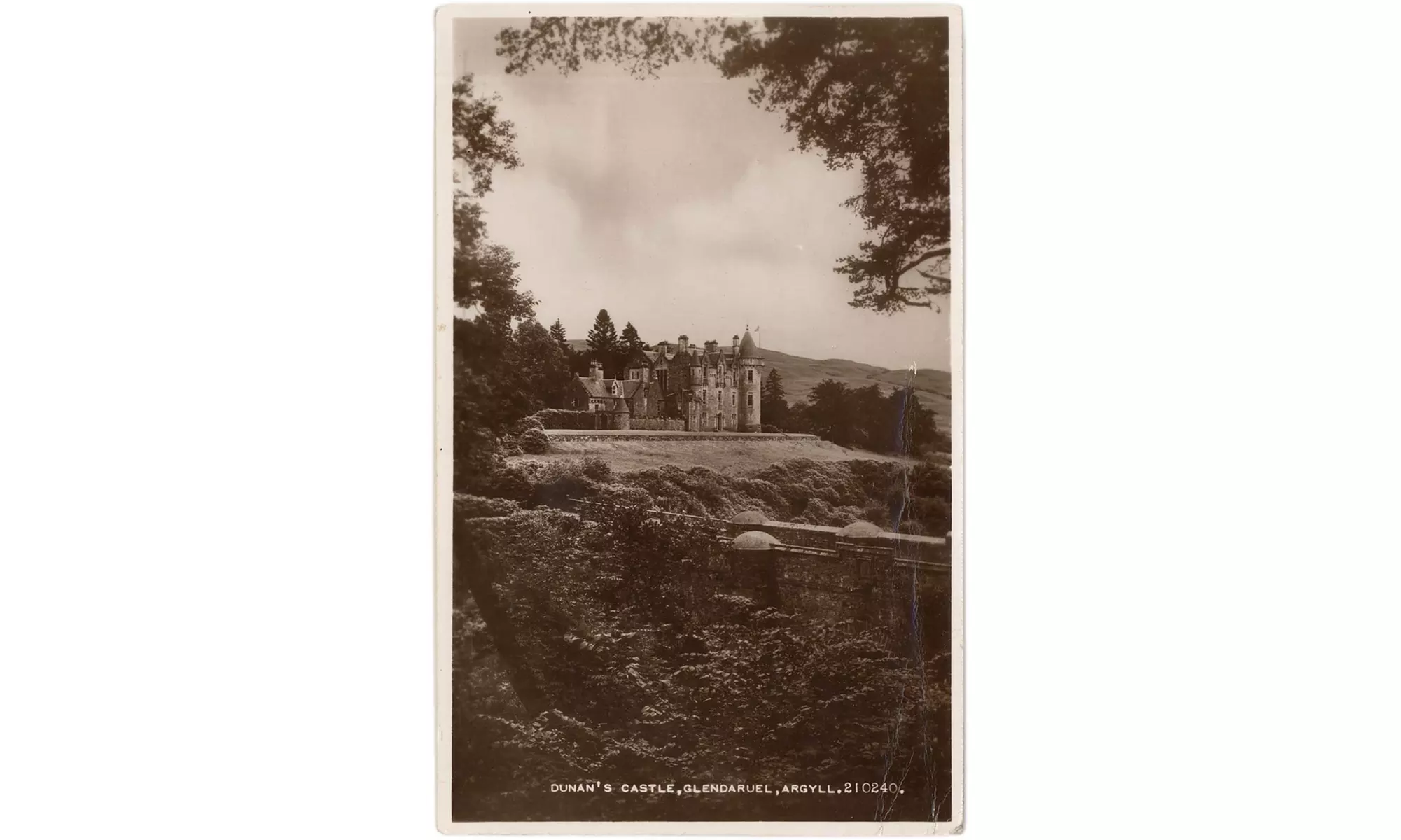 Decorative Lord or Lady Title from Dunans Castle