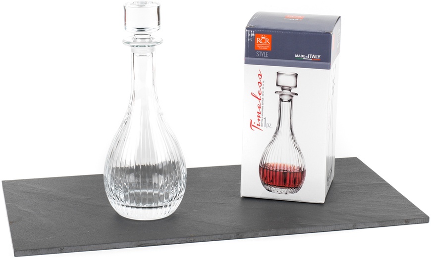 Image 8: RCR Timeless Crystal Decanter