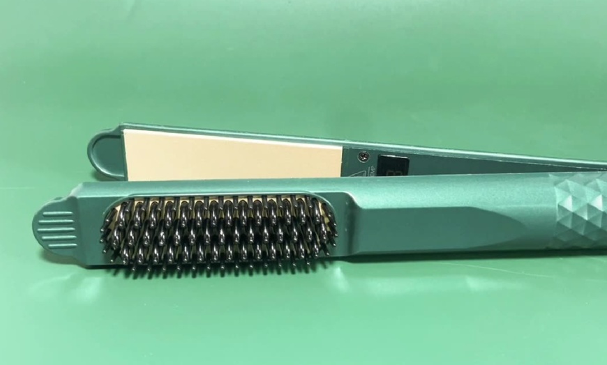 Image 5: Three-in-One Portable Hair Straightener