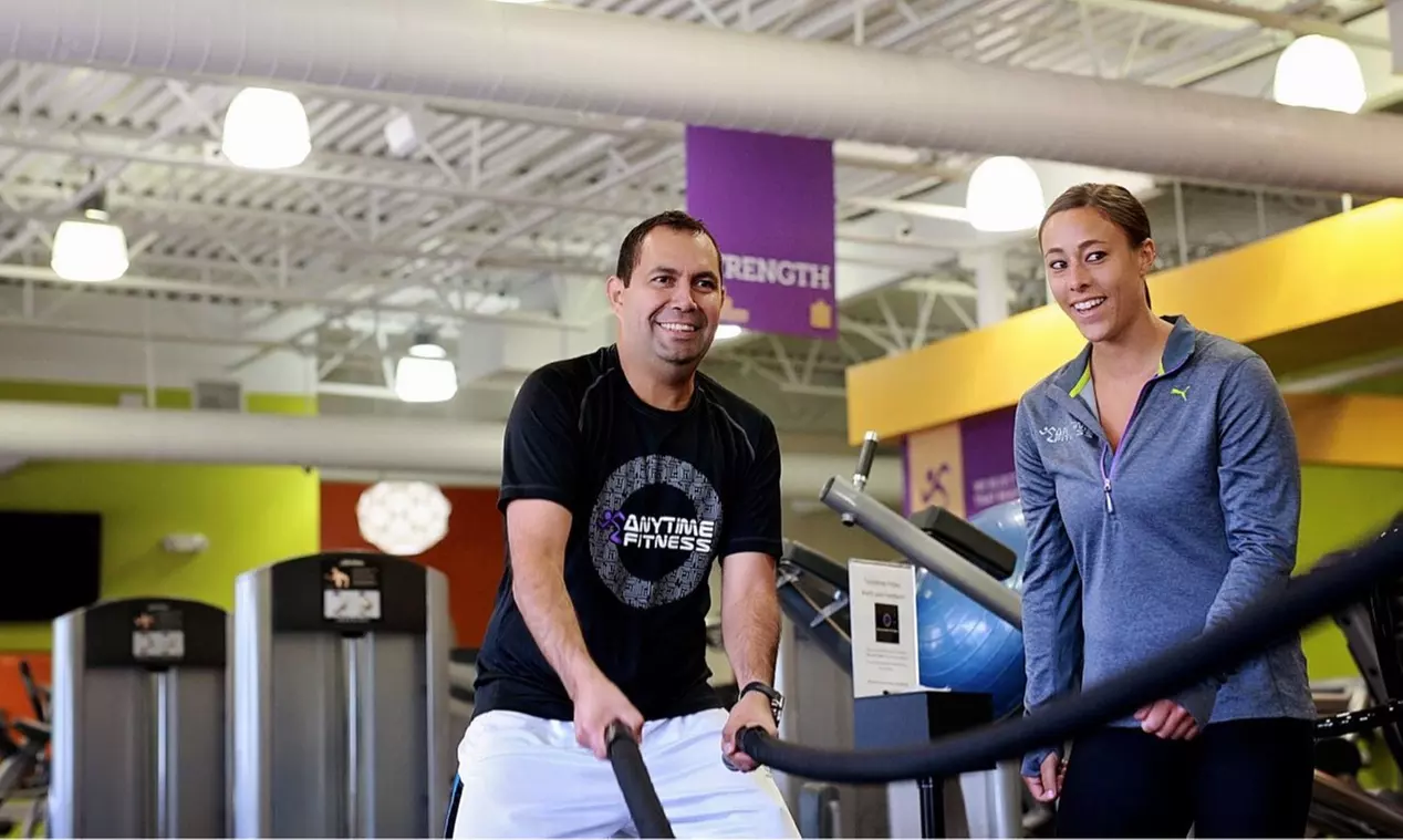 

C$35 for One Month of Unlimited Gym 24/7 Access with Two PT Sessions at Anytime Fitness (C$220 Value)
 - Primary Image