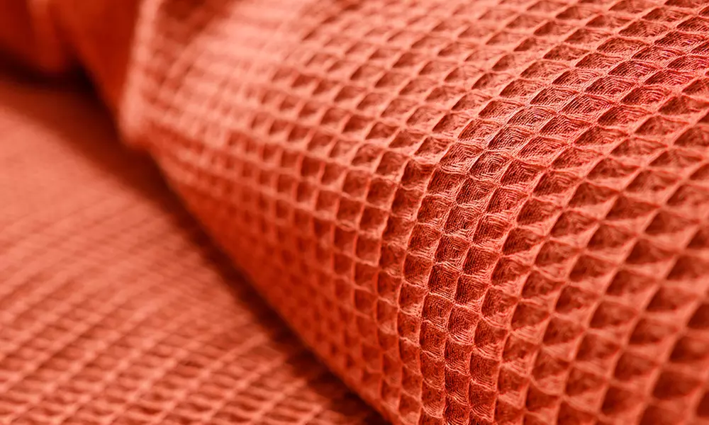 Honingraat katoenen dekbedovertrek set