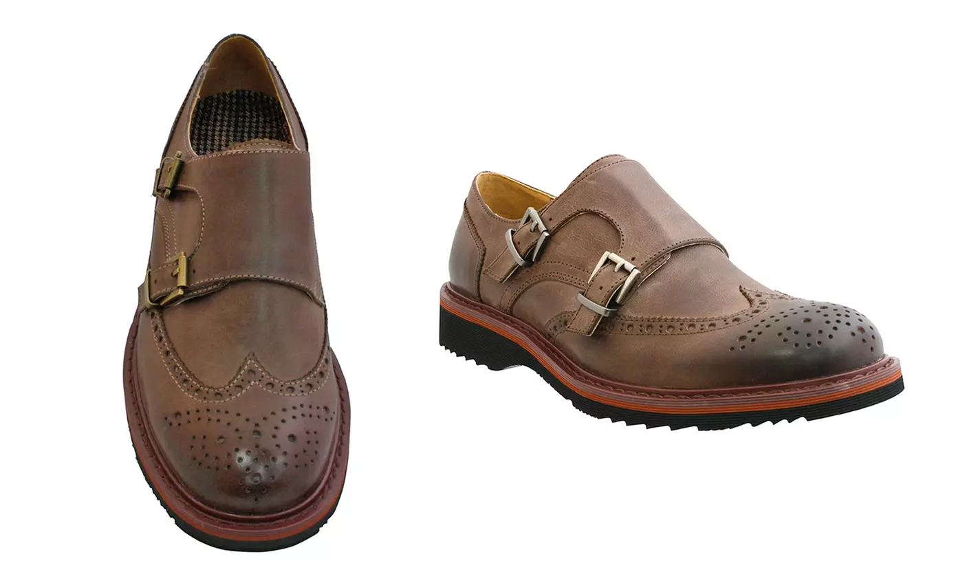 GBX Men's Leather Dress Casual Shoes from $39.99–$44.99. Multiple Styles. Free Returns. - Second Medium