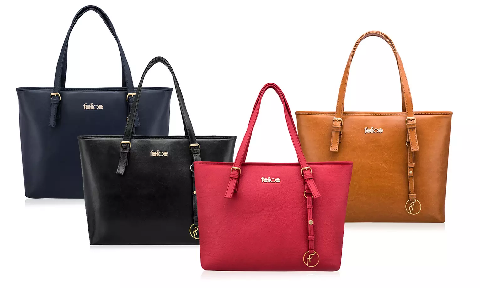 Felice Handtasche aus echtem Leder für Damen in der Farbe nach Wahl - Primary Image