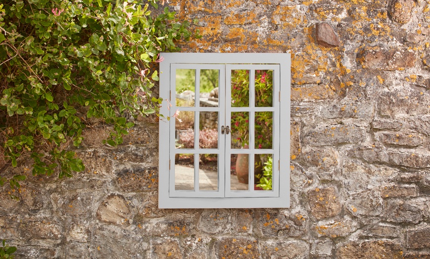 Image 11: Decorative Outdoor Garden Mirror