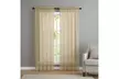 Inna Sheer Rod Pocket Window Curtain Panels (2- or 4-Pack) - Second Medium