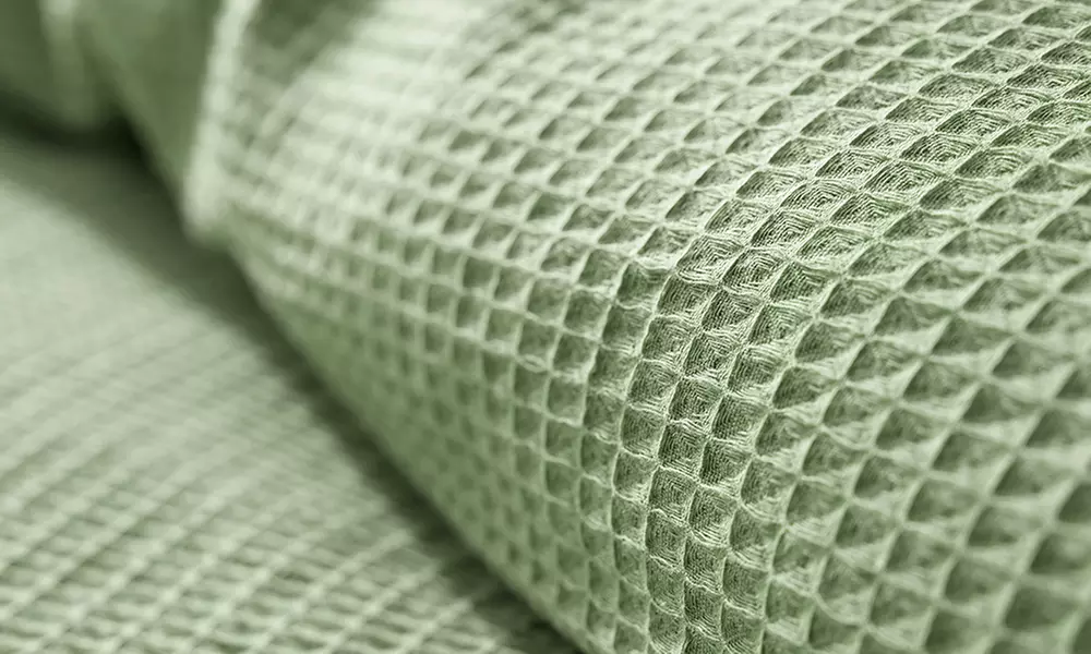 Honingraat katoenen dekbedovertrek set