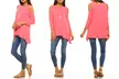Women's Cold-Shoulder Tunic - Second Medium