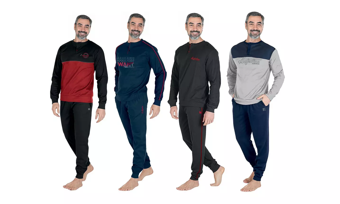 Australian Pigiama uomo in caldo cotone