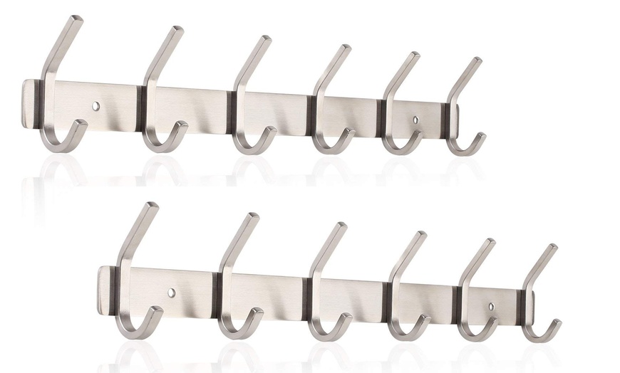 Image 2: Stainless Steel Coat Hanger