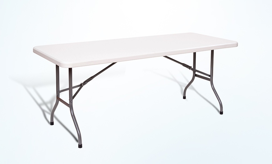 Image 1: 6ft Folding Table