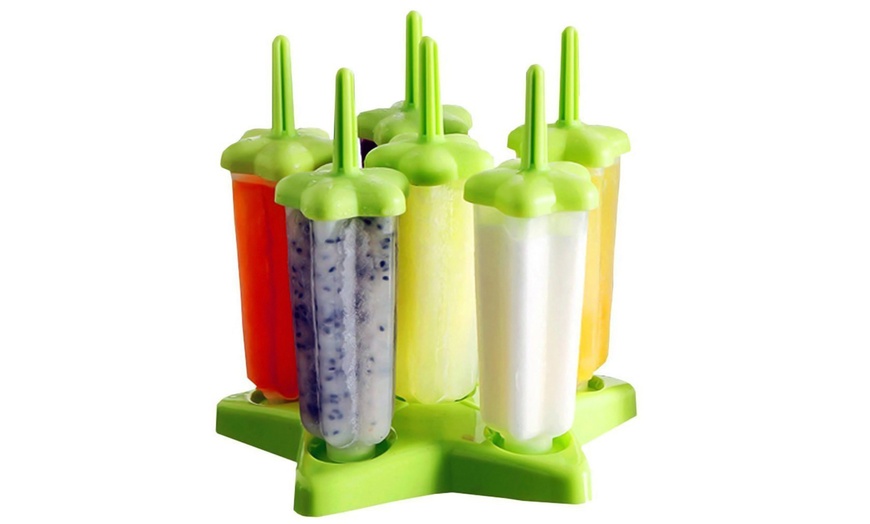 Image 5: Homiu 6 Reusable Ice Lolly Moulds