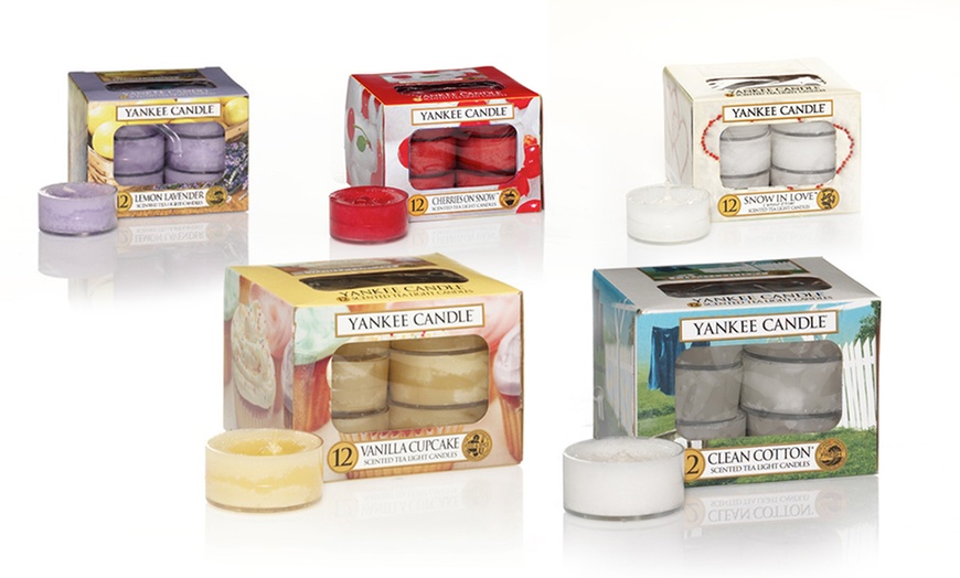 Image 1: Yankee Candle Tea Lights