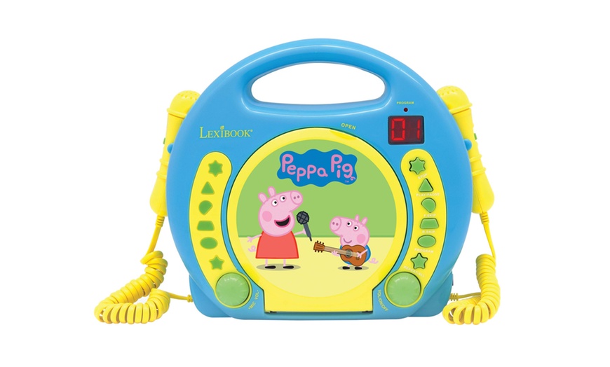 Image 1: Lexibook Peppa Pig CD Player