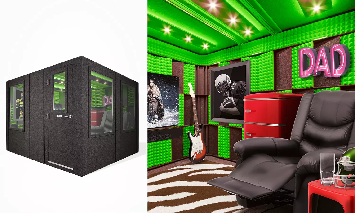 The Ultimate Father's Day Gift: Fully Furnished Sound-Isolation Man Cave  - Primary Image