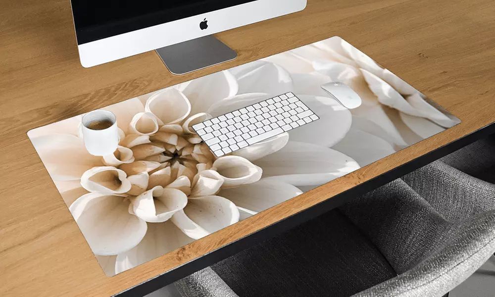 Tapis de bureau avec Hello Deco