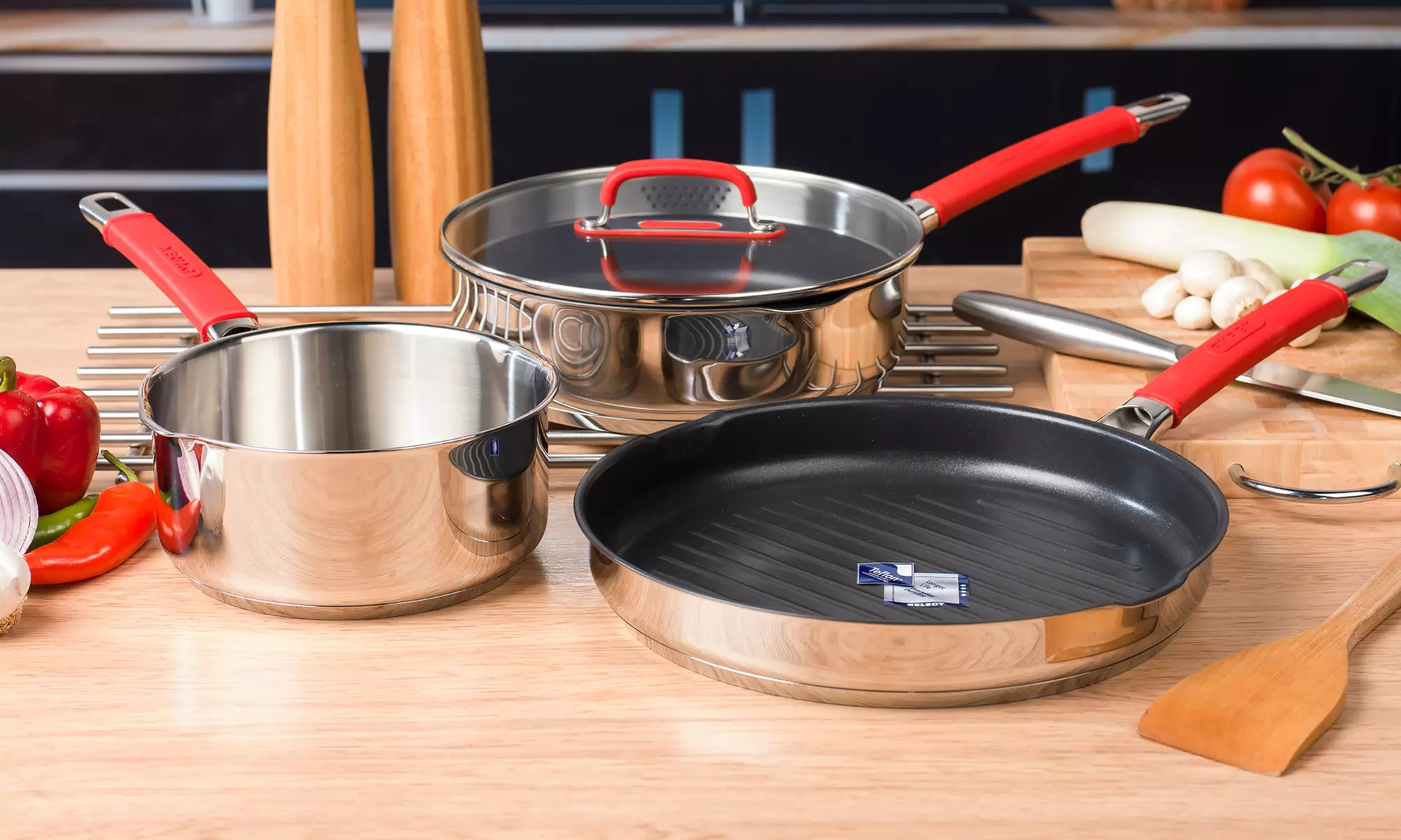 Pyrex Stainless Steel Cookware - Primary Image