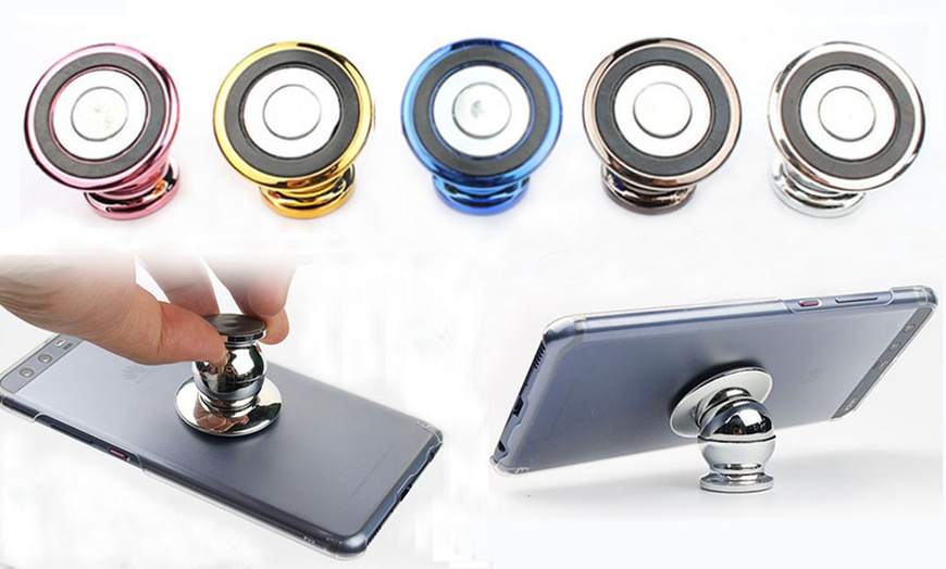 Image 4: Magnetic Smartphone Car Holder