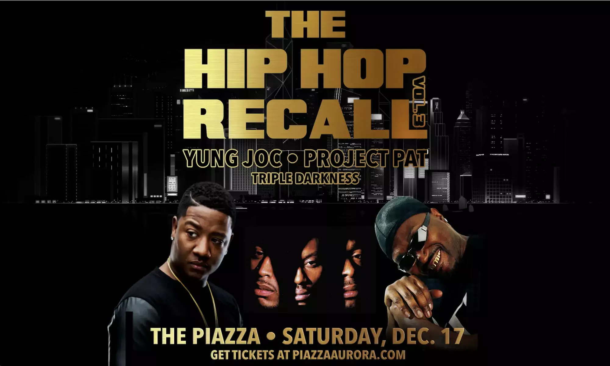 Project Pat & Yung Joc Live: The Hip Hop Recall on December 17 at 8 p.m. - Primary Image