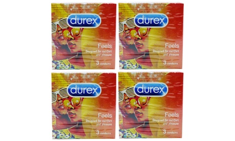 Pack de 12, 24, 48 ou 72 préservatifs Durex