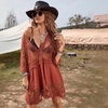 Image 5: Boho-Style Lace Cover-Up Beach Dress