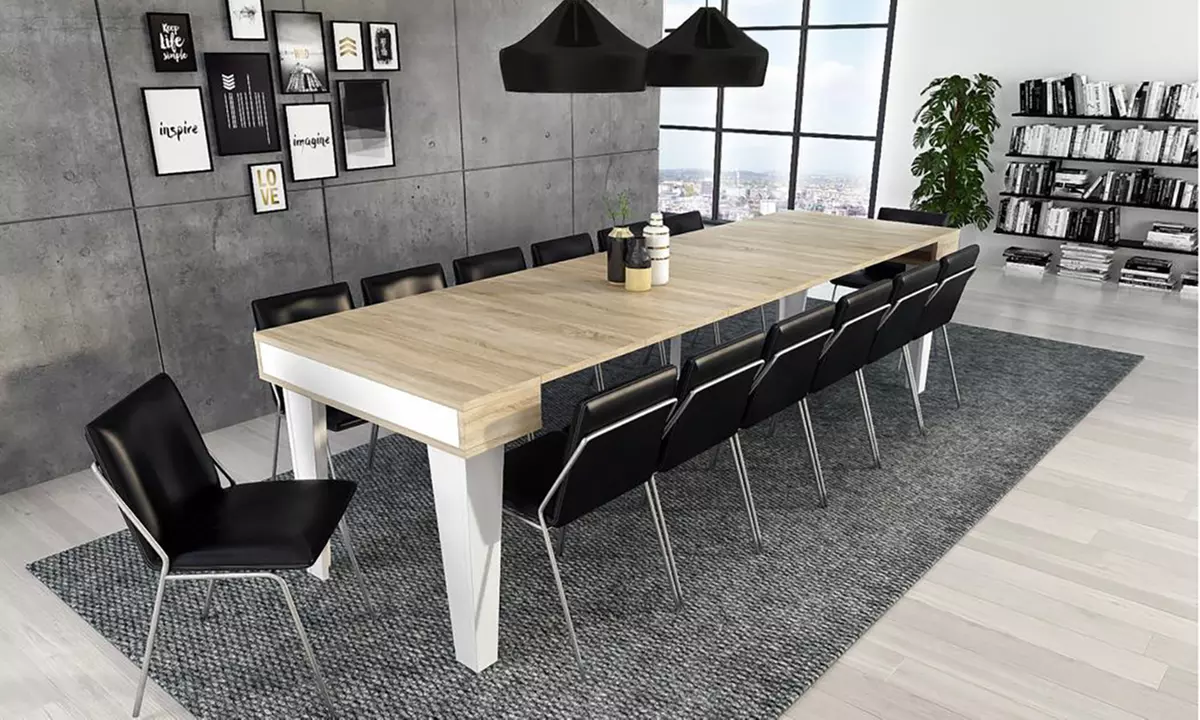 Console extensible nordique KL, livraison offerte - Primary Image