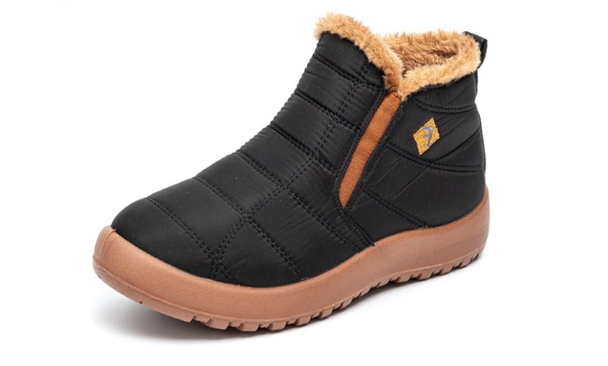 Image 7: Women's Winter Pull-On Ankle Boots