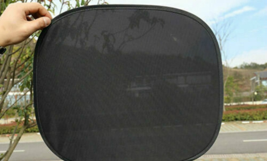 Image 3: Static Car Window Sun Shades