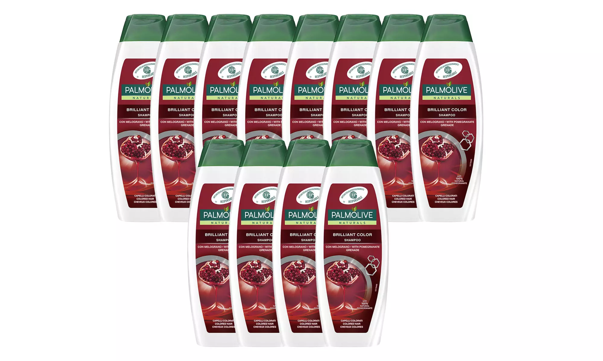 Set da 12 pezzi di shampoo Palmolive