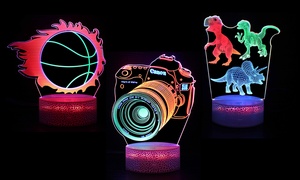 3D Illusion LED Night Light